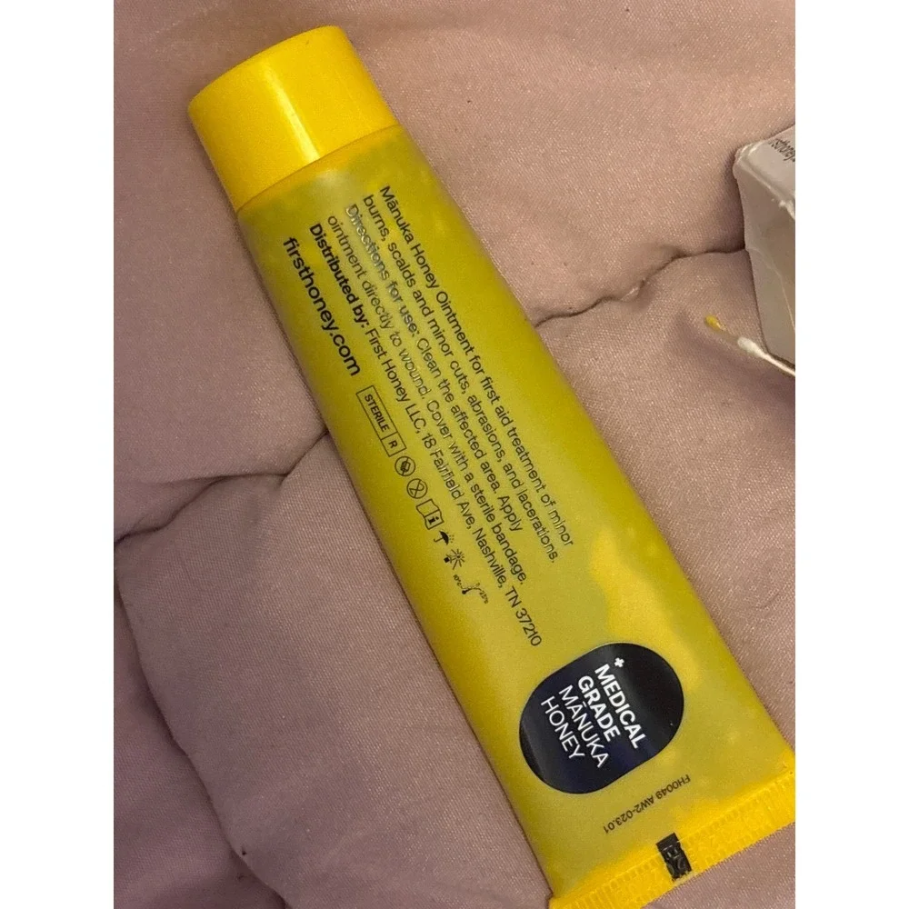NEW Firsthoney Manuka Honey Ointment Medical Grade‎ 1oz